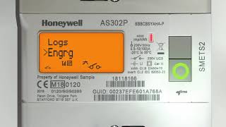 Accessing emergency credit on Honeywell prepayment smart meter when ON supply [upl. by Cecilla]