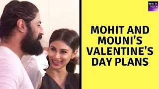 Mohit Rainas Diplomatic Answer On Valentines Day Plans With Mouni Roy [upl. by Ybbil434]