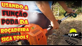 COMO USAR A FUNÇÃO MOTOPODA DA ROÇADEIRA SIGA TOOLS  INSCREVASE NO CANAL para nos ajudar [upl. by Musette]