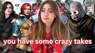 your ⚔️ WITCHER ⚔️ unpopular opinions are wild [upl. by Latsyrk419]