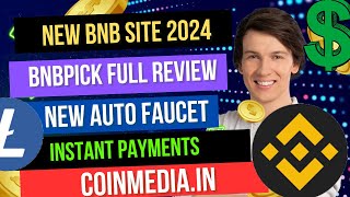 Bnbpick io Legit Or Fake  Bnbpick Full review  New Free BNB Faucet Site  NEW AUTO FAUCET 🤑I [upl. by Goldfinch973]