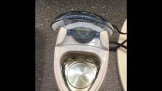 Dentures at 36 Ultrasonic denture cleaner demo 25 [upl. by Beaudoin]