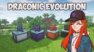 GravityCraftnet Гайд  Draconic Evolution 1165  Модули [upl. by Seidnac875]