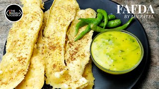 Fafda Recipe Video  100 Perfect Fafda Recipe  Fafda Recipe  Fafda Chutney Recipe  Jay Patel [upl. by Yerrot]