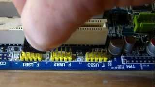 How to connect front panel connectors to the motherboard [upl. by Yole]