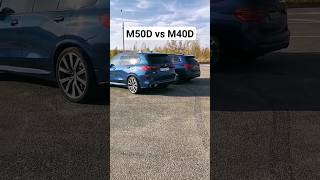 BMW X5 M50D vs BMW X3 M40D ГОНКА автоврн bmwx5m50d bmwx3m40d x3m x5m [upl. by Adnwahsor]