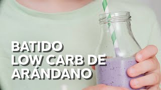 Receta batido de arándano bajo en carbohidratos [upl. by Yntrok]