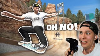 SKATE 3  Tricklining For The First Time ft Calplex [upl. by Ahcropal]