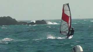 Windsurfing in Arillas Corfu [upl. by Asirem]