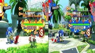 Sonic X Shadow Generations  Sonics Campaign Sky Sanctuary PS4 [upl. by Newol]