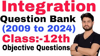 Definite integration objective Bihar board question bank 2009 2024 class 12 one Shot [upl. by Swayne403]