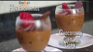 Chocotorta en copa  Cocina PRONTO [upl. by Bevash]