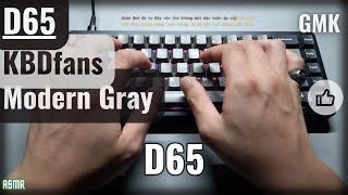 D65  Gateron Modern Gray  KeeBeats [upl. by Annahael760]