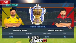 RCB vs CSK RCPL AUCTION Gameplay  IPL AUCTION  Real Cricket 24 [upl. by Dnomaj534]