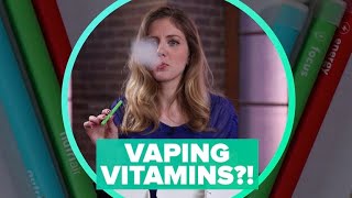 Can you vape vitamins We test it out [upl. by Ahter181]