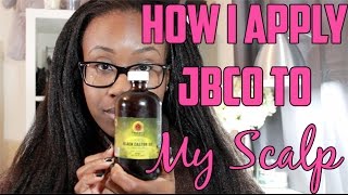 Hairlicious Inc How I Apply Jamaican Black Castor Oil To Scalp [upl. by Flore]