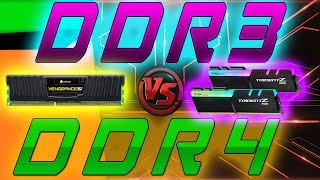 RAM DDR3 VS DDR4 GAMING TEST 2018  FRAME RATE TEST 2007 RAM VS 2014 RAM [upl. by Aneeram]