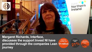 Invest NI Lean Conference 2016  Interface  Margaret Richards Manager [upl. by Erdnaxela]