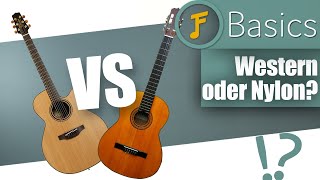 Westerngitarre vs Konzertgitarre  Welche Gitarre kaufen  Jamflix [upl. by Annocahs]