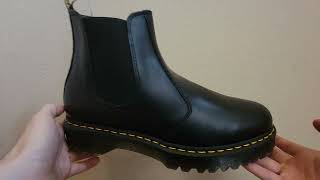 Dr Martens Unisex 2976 Bex Chelsea Boots Black Smooth [upl. by Yetnom]