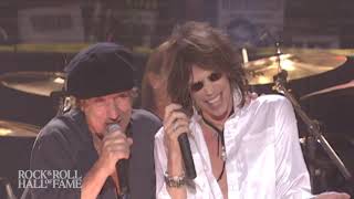 ACDC with Steven Tyler  quotYou Shook Me All Night Longquot  2003 Induction [upl. by Laden349]