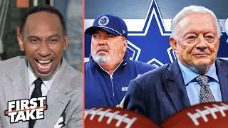 FIRST TAKE  quotJerry Jones is Joe Biden before dropping outquot  Stephen A on Cowboys loss to Texans [upl. by Malim659]