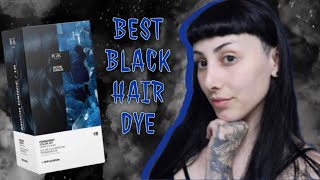 BEST BLACK HAIR DYE  IGK Moon Dance [upl. by Monah]