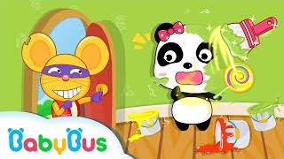 Color Mixing Studio  Learn Colors  Educational Games for kids  Kids Cartoon  Baby Song  BabyBus [upl. by Imre]