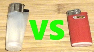 Clipper lighters better than Bic lighters [upl. by Aneertak]