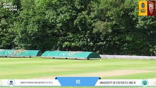 Cardiff Metropolitan University CC 1st XI v University of Exeter CC 2nd XI [upl. by Tik]