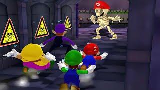 Mario Party Gamecube Masters  Mario Vs Luigi Vs Wario Vs Waluigi [upl. by Ursala]