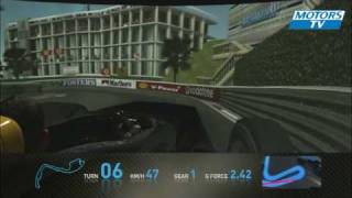 F1 Buemi explique le circuit de Monaco 2010 [upl. by Luaped]