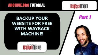 Wayback Machine How to Create a Website Snapshot on Archiveorg  Pt 1 [upl. by Dietz]