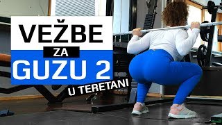 VEZBE ZA GUZU U TERETANI  Tijana Djokic [upl. by Kerrill792]