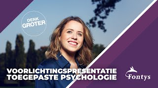 Voorlichting Toegepaste Psychologie [upl. by Sink]