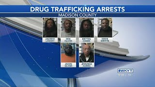 WATCH  Task force arrests several people in connection with Ky drug investigation [upl. by Evvy]