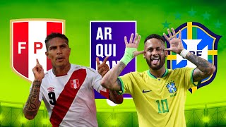 PERU X BRASIL NARRAÇÃO AO VIVO  ELIMINATÓRIAS DA COPA 2026 [upl. by Shanie]