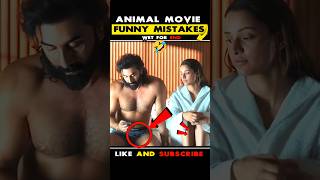 Animal movie Plenty Mistakes 🤣shorts [upl. by Brandais355]