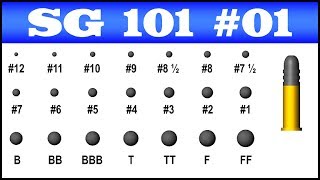 American Shot Sizes part I Birdshot  Shotguns 101 1 [upl. by Ordnaxela]