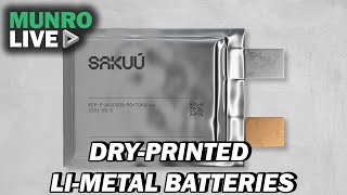 Sakuus DryPrinted Limetal Batteries Hit 1000 Cycles [upl. by Danika]