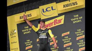 Dylan Groenewegen  Press Conference  Stage 8  Tour de France 2018 no images [upl. by Chasse]