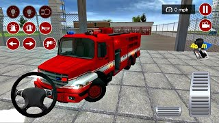 Jogo de Bombeiro Caminhão Desenho 🚒 Jogo de Carro de Bombeiro 2023 [upl. by Nayrda]