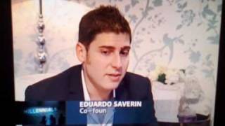 Eduardo Saverin CoFounder of Facebook Caught on Tape [upl. by Ahola816]