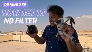 DJI MINI 2 SE ND FILTERS  HOW TO USE ND FILTER  WildredVlog [upl. by Benioff]