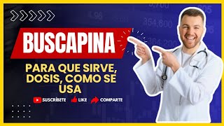 🔴 ¡Descubre BUSCAPINA Qué es y Para Qué Sirve Buscapina Dosis y Cómo se Toma [upl. by Dworman184]