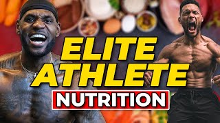 What Elite Athletes EAT To Play At A High Level Pro Athlete Meal Plan for ELITE Performance 💪 [upl. by Akimat]