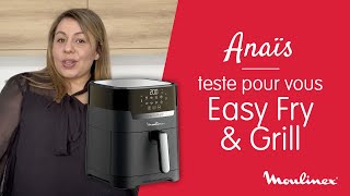 MOULINEX  Test et avis sur la friteuse sans huile Easy Fry amp Grill  Anais vous montre sa recette [upl. by Carly]