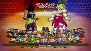 Dragon Ball FighterZ Broly DBS vs Broly DBZ [upl. by Annoiek]