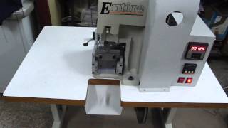 VELCRO TAPE CUTTING MACHINE SHARP BLADE [upl. by Cad371]