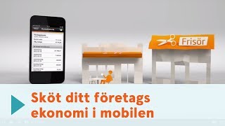 Swedbanks app för företag [upl. by Ardnaed]